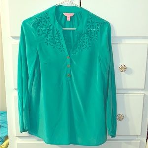 Lilly Pulitzer long sleeve blouse